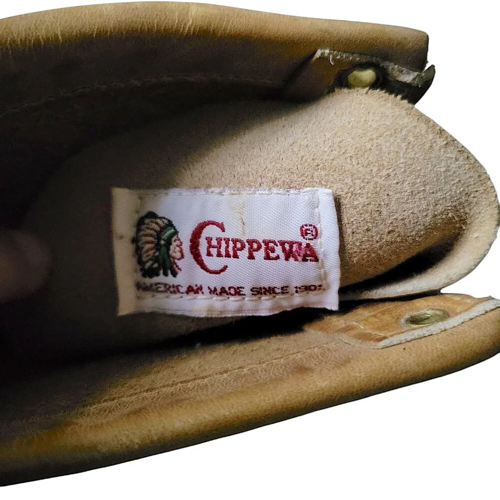 Leather Chippewa Lace Up Boots - Picture 2 of 8